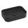 Ravak XJX0D155001 - Tason päälle asennettava pesuallas CERAMIC SLIM 55x37 cm keramiikka/musta