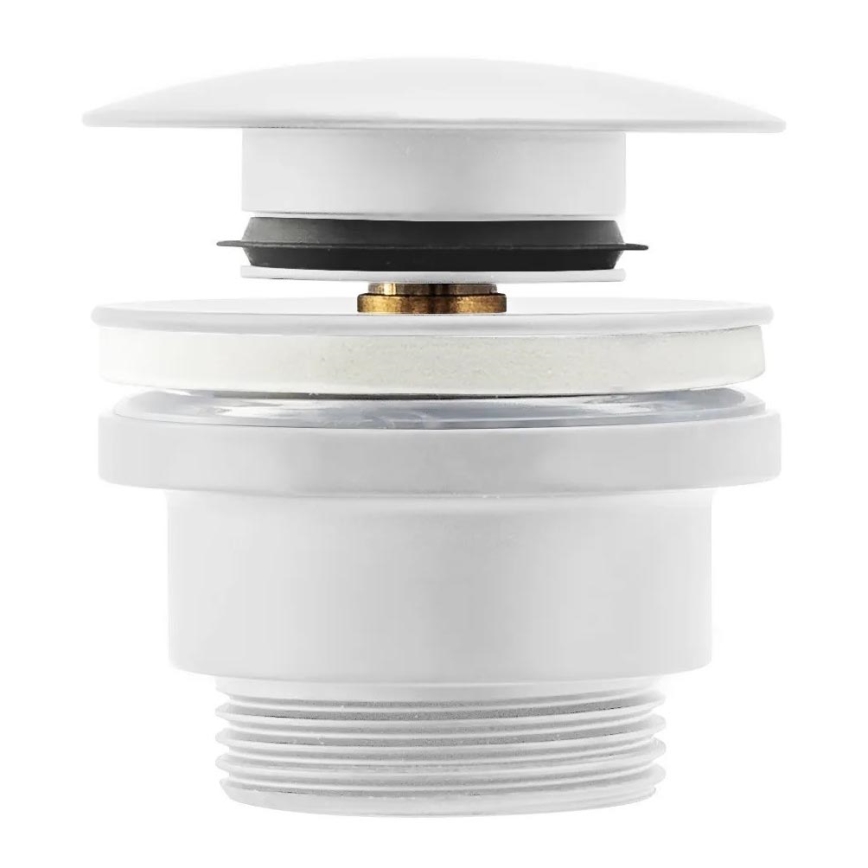 REA-A2361 - Pesualtaan CLICK-CLACK-pohjaventtiili Ø 6,4 cm mattavalkoinen
