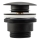 REA-A5216 - Pesualtaan CLICK-CLACK-tyhjennys, halkaisija 6,4 cm, musta
