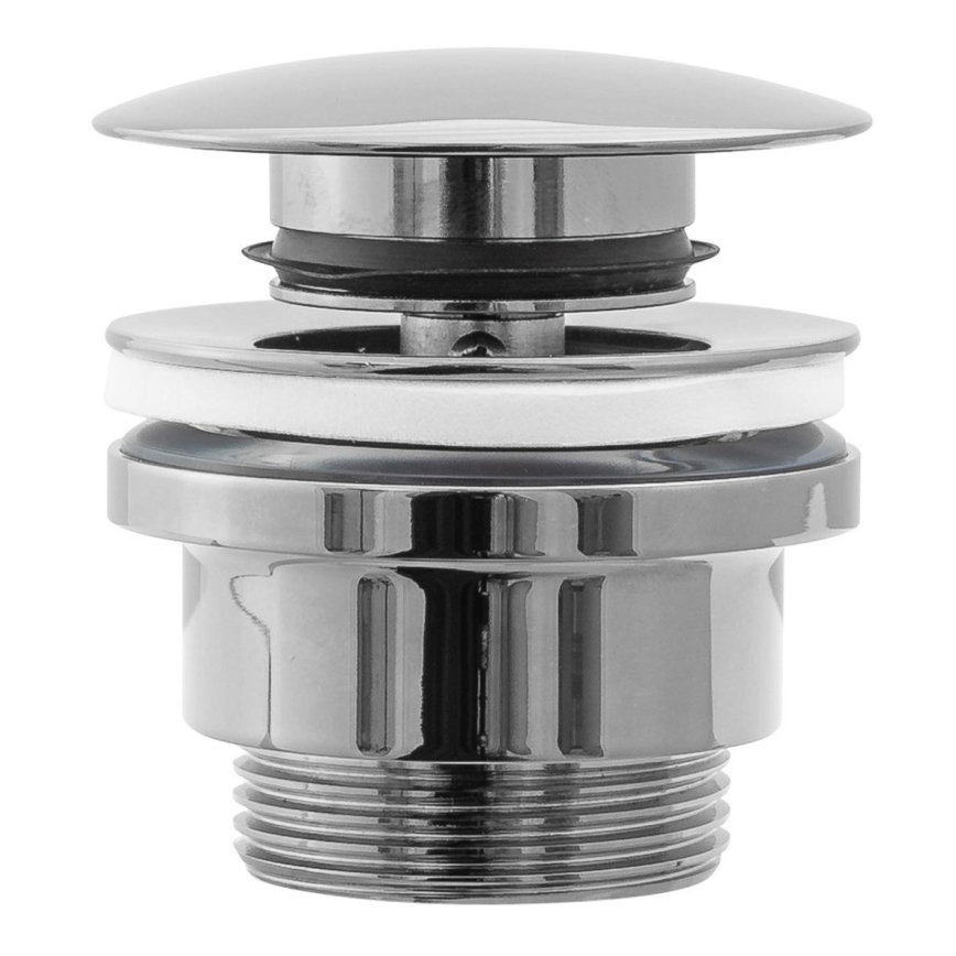 REA-A5217 - Pesualtaan CLICK-CLACK-viemäri Ø 6,4 cm, kiillotettu kromi