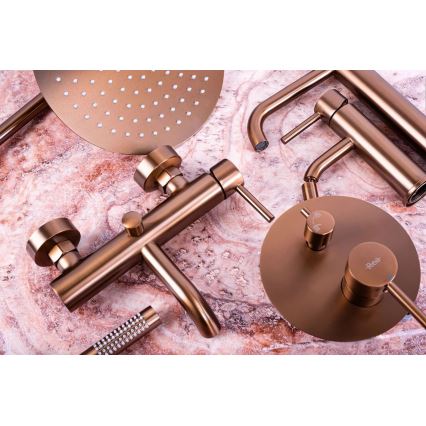 REA-B1112 - Lavuaarihana LUNGO 16,5 cm harjattu kupari