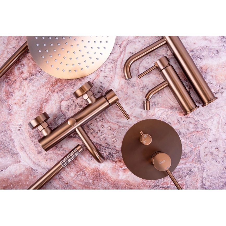 REA-B1112 - Lavuaarihana LUNGO 16,5 cm harjattu kupari