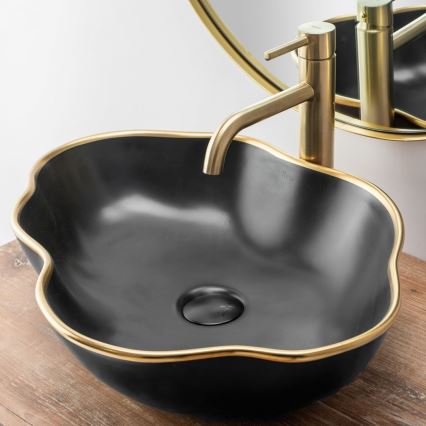 REA-B4526 - LUNGO 28 cm pesuallashana, harjattu kulta