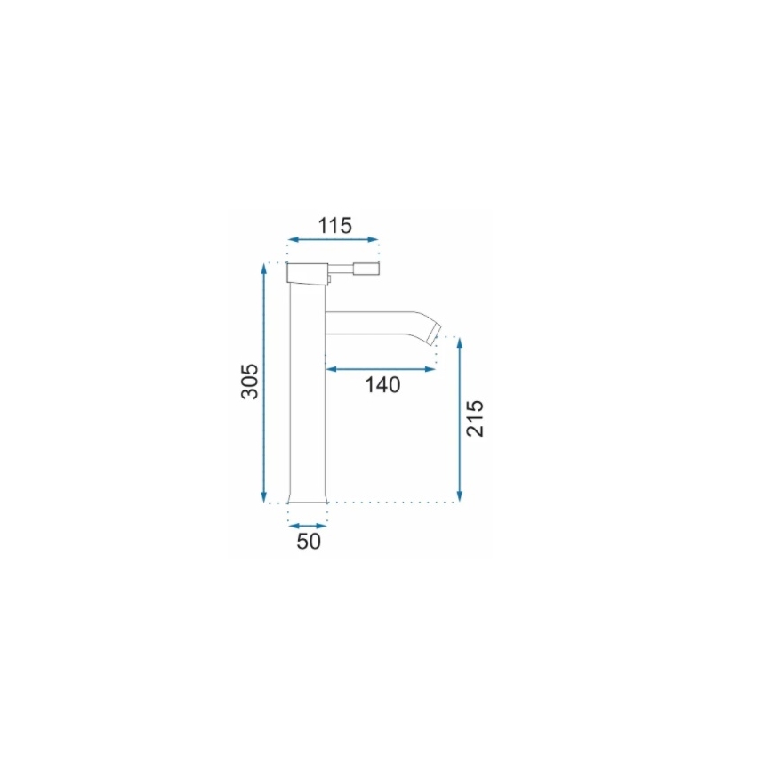 REA-B8665 - Pesuallashana GRAF 30,5 cm musta