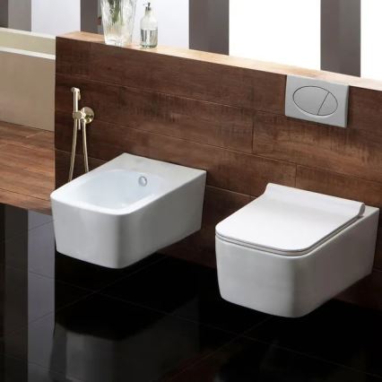 REA-B8979 - LUNGO bidet-sekoitin käsisuihkulla piilotettavaa asennusta varten, kultainen