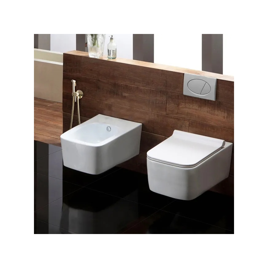 REA-B8979 - LUNGO bidet-sekoitin käsisuihkulla piilotettavaa asennusta varten, kultainen