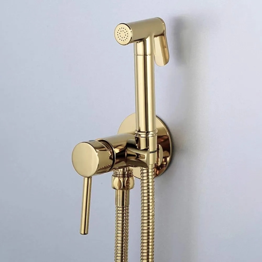 REA-B8979 - LUNGO bidet-sekoitin käsisuihkulla piilotettavaa asennusta varten, kultainen