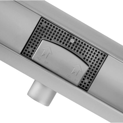 REA-G2502 - NEOX 70 cm lineaarinen lattiakaivo, ruostumaton teräs