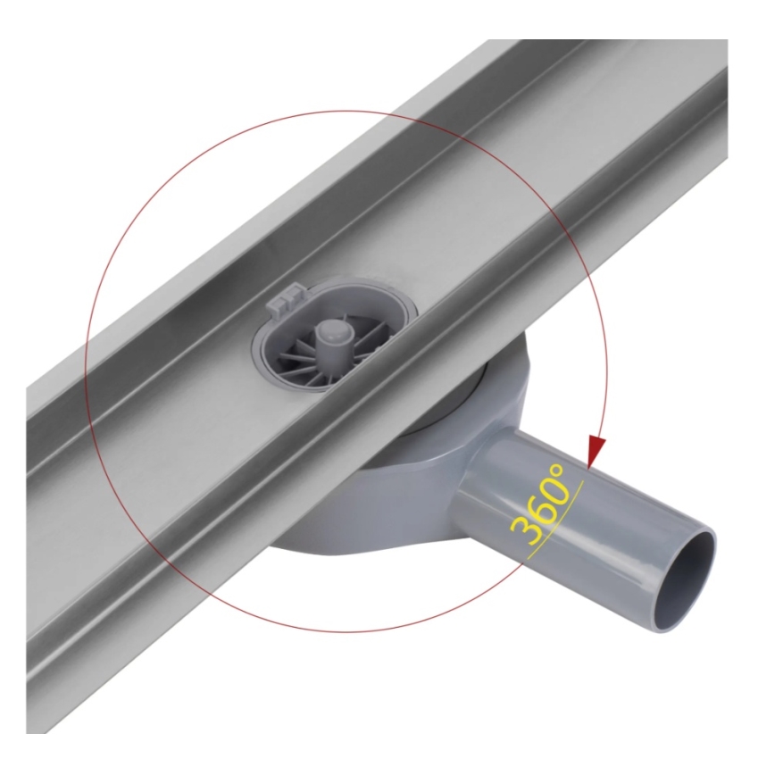 REA-G5807 - Lattiakaivo NEOX PRO 60 cm ruostumaton teräs