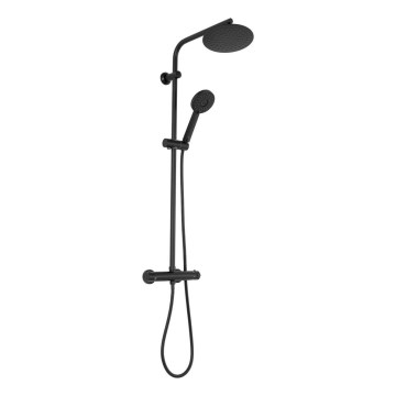 REA-P8804 - Suihkusetti termostaattisella hanalla BLISS mattamusta