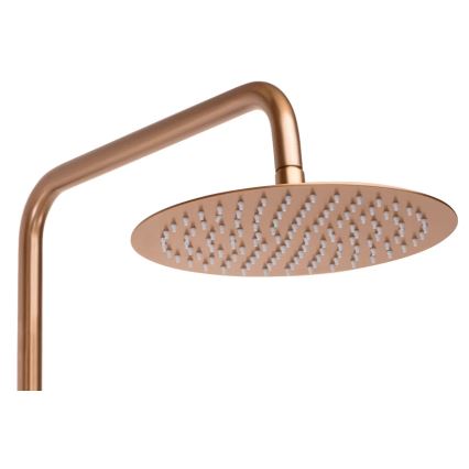 REA-P8807 - Suihkusetti termostaattisella hanalla LUNGO harjattu kupari