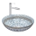 REA-U0267 - Pöytätason pesuallas ARTE Ø 40 cm keraamiikka/ornamenttikuosi