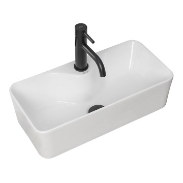 REA-U0699 - Pöytätason pesuallas MERY 25x50,5 cm keramiikka/kiiltävänvalkoinen