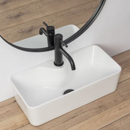REA-U0699 - Pöytätason pesuallas MERY 25x50,5 cm keramiikka/kiiltävänvalkoinen