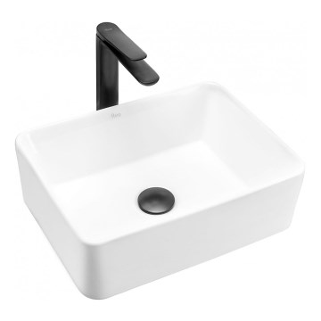 REA-U0952 - Tason päälle asennettava pesuallas ANITA MINI 31x41 cm keramiikka/kiiltävä valkoinen