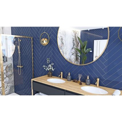 REA-U6330 - Upotettava pesuallas NEL 39x47,5 cm keramiikka/kiiltävä valkoinen