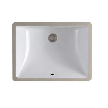 REA-U6653 - Upotettava pesuallas ADELA 33x46 cm keramiikka/kiiltävä valkoinen