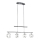 Reality - LED-kattokruunu johdossa PRATER 4xLED/4,5W/230V
