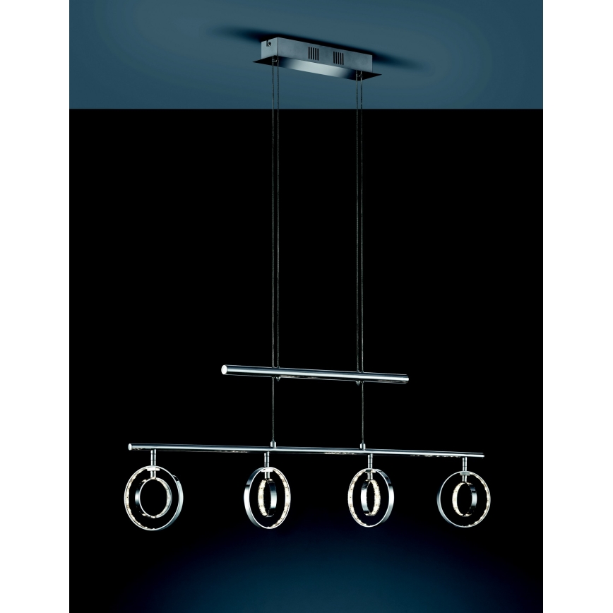 Reality - LED-kattokruunu johdossa PRATER 4xLED/4,5W/230V