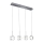 Reality - LED-kattokruunu narussa PRATER 4xLED/4W/230V