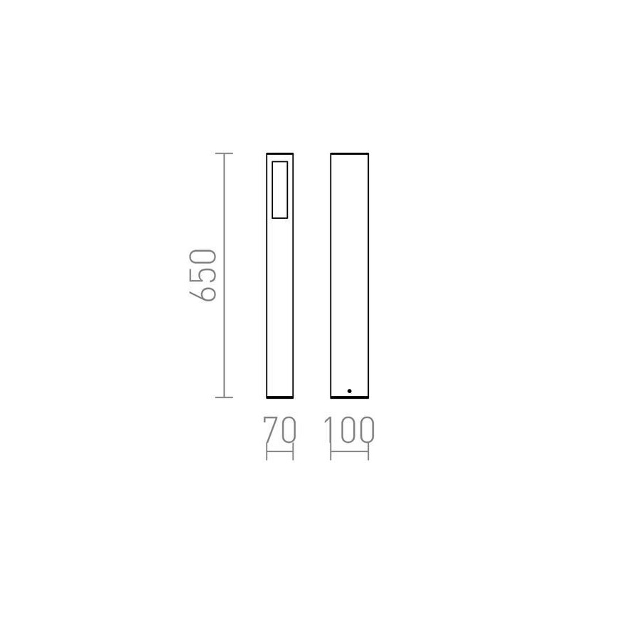 RED - Design Rendl - R10441 - Ulkovalo TREEZA 1xE27/26W/230V IP54