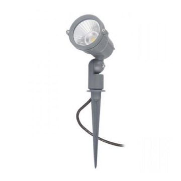 RED - Design Rendl - R10527 - LED-ulkovalo GARY LED/10W/230V IP65 harmaa
