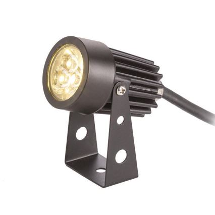 RED - Design Rendl - R10530 - LED-ulkovalo GUN LED/3W/230V IP65