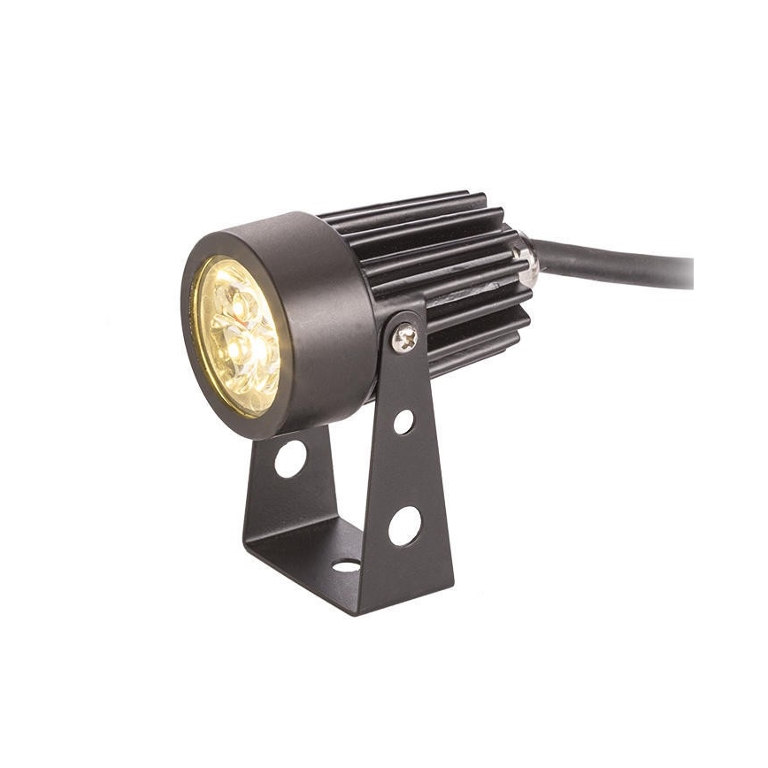 RED - Design Rendl - R10530 - LED-ulkovalo GUN LED/3W/230V IP65