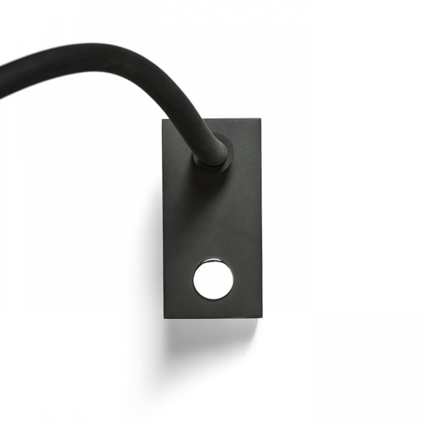 RED - Design Rendl - R10541 - LED Taivutettava pöytävalaisin AIM LED/3W/230V musta