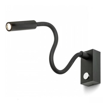 RED - Design Rendl - R10541 - LED-seinälamppu AIM LED/3W/230V musta