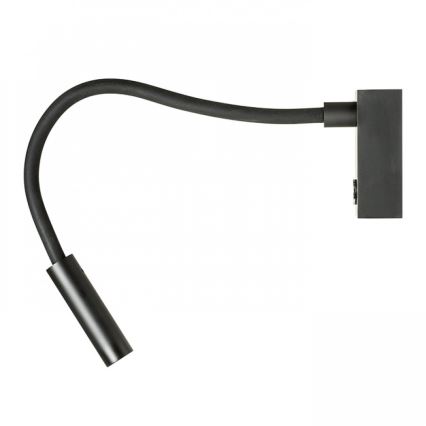 RED - Design Rendl - R10541 - LED-seinälamppu AIM LED/3W/230V musta