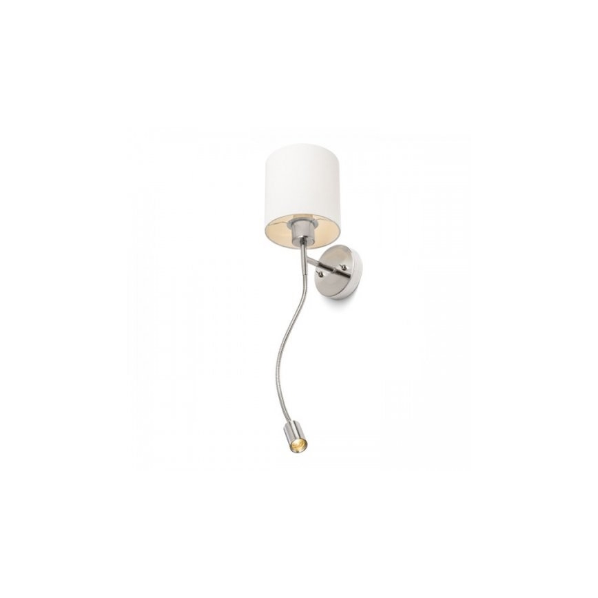 RED - Design Rendl - R10580 - LED-seinälamppu VERSA 1xE27/42W/230V + LED/3W