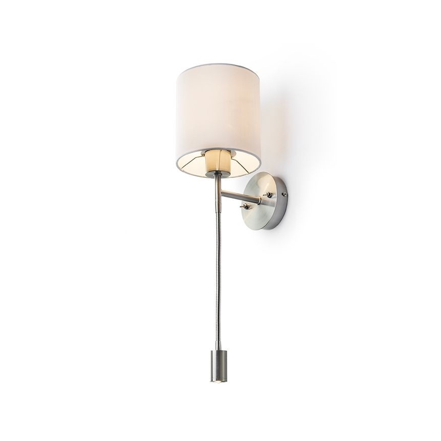 RED - Design Rendl - R10580 - LED-seinälamppu VERSA 1xE27/42W/230V + LED/3W