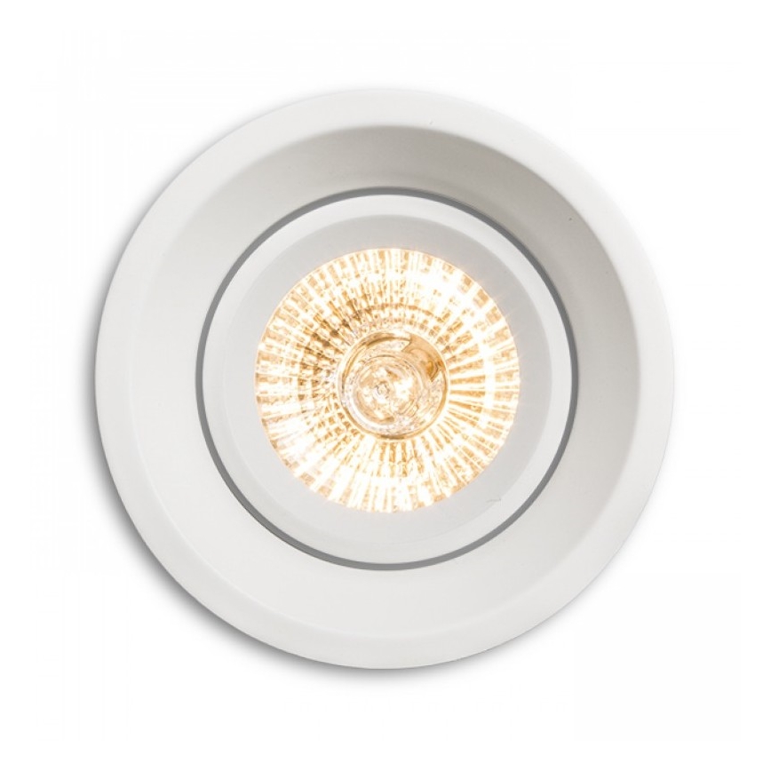 RED - Design Rendl - R11738 - Upotettu valo SOBER 1xGU10/50W/230V valkoinen