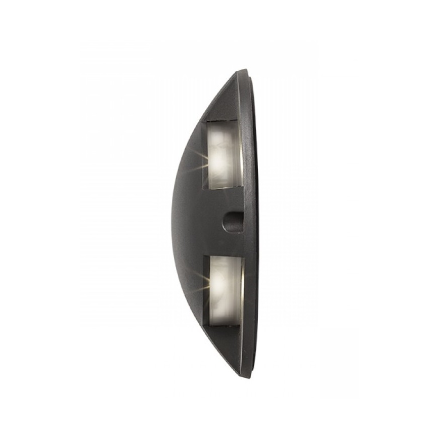 RED - Design Rendl-R11751- LED upotettu ulkovalo TOP 4xLED/1W/230V IP67