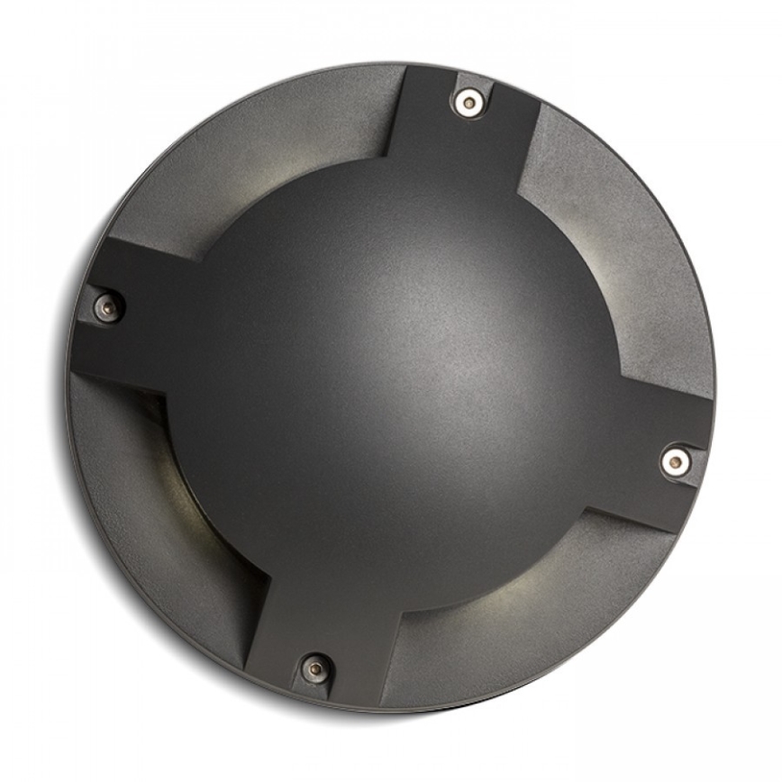 RED - Design Rendl-R11751- LED upotettu ulkovalo TOP 4xLED/1W/230V IP67