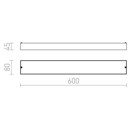 RED - Design Rendl - R11993 - LED Kylpyhuoneen valo MARINA LED/9W/230V IP44