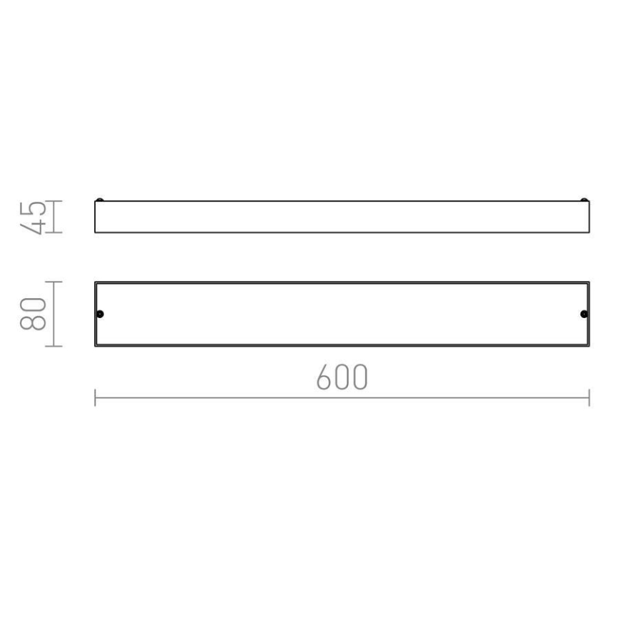 RED - Design Rendl - R11993 - LED Kylpyhuoneen valo MARINA LED/9W/230V IP44
