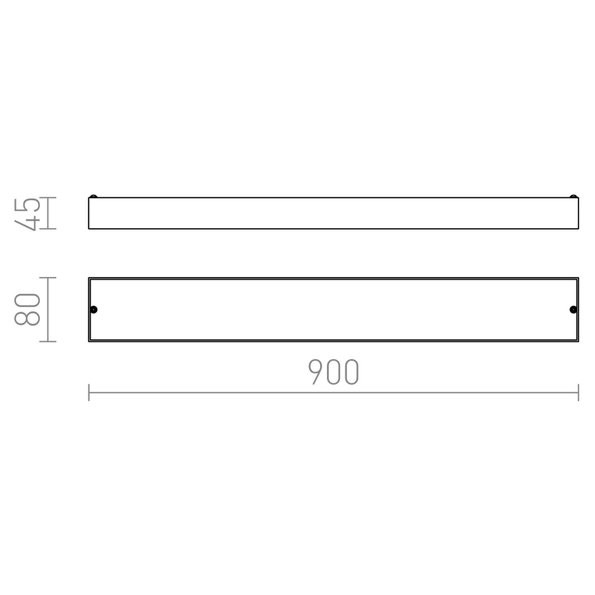 RED - Design Rendl - R11996 - LED Kylpyhuoneen seinävalo MARINA LED/14W/230V IP44