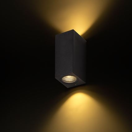 RED - Design Rendl - R12028 - LED Ulkoseinävalo KUBI 2xLED/3W/230V IP54