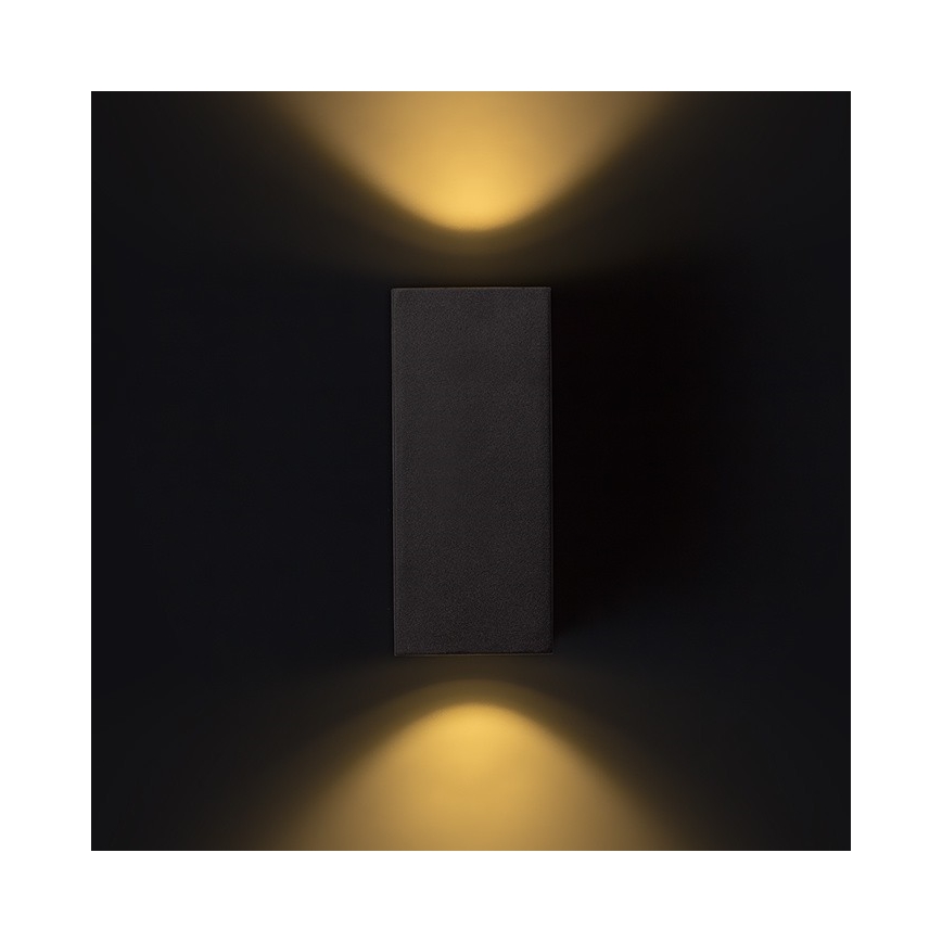 RED - Design Rendl - R12028 - LED Ulkoseinävalo KUBI 2xLED/3W/230V IP54