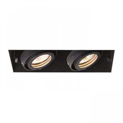 RED - Design Rendl - R12053 - Upotettu valo ELECTRA 2xGU10/50W/230V