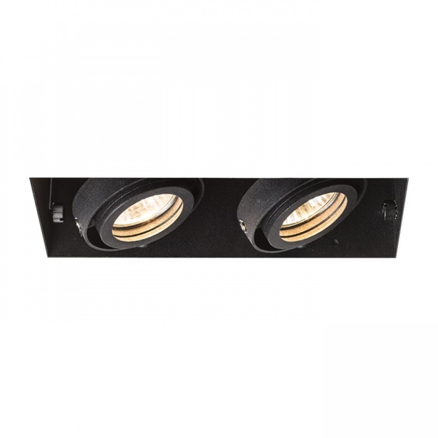 RED - Design Rendl - R12053 - Upotettu valo ELECTRA 2xGU10/50W/230V