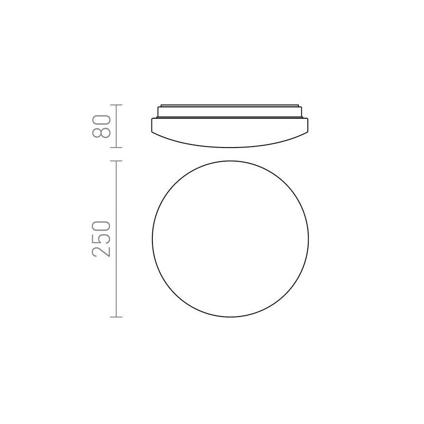 RED - Design Rendl - R12431 - LED-kattovalo SEMPRE LED/10W/230V