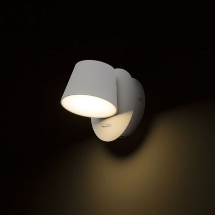 RED - Design Rendl - R12476 - LED-seinäkohdevalo AMADEUS LED/6W/230V valkoinen