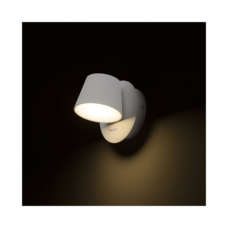 RED - Design Rendl - R12476 - LED-seinäkohdevalo AMADEUS LED/6W/230V valkoinen