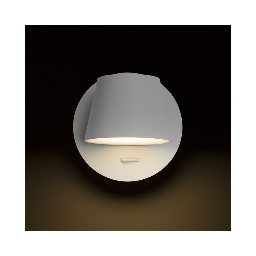 RED - Design Rendl - R12476 - LED-seinäkohdevalo AMADEUS LED/6W/230V valkoinen