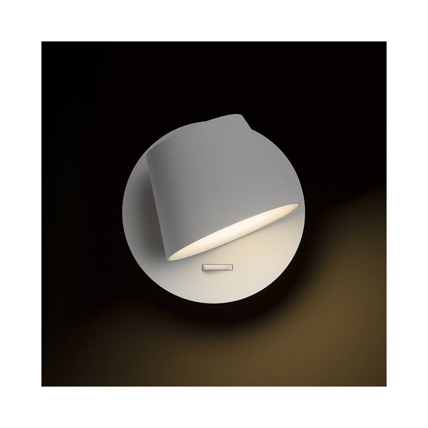 RED - Design Rendl - R12476 - LED-seinäkohdevalo AMADEUS LED/6W/230V valkoinen