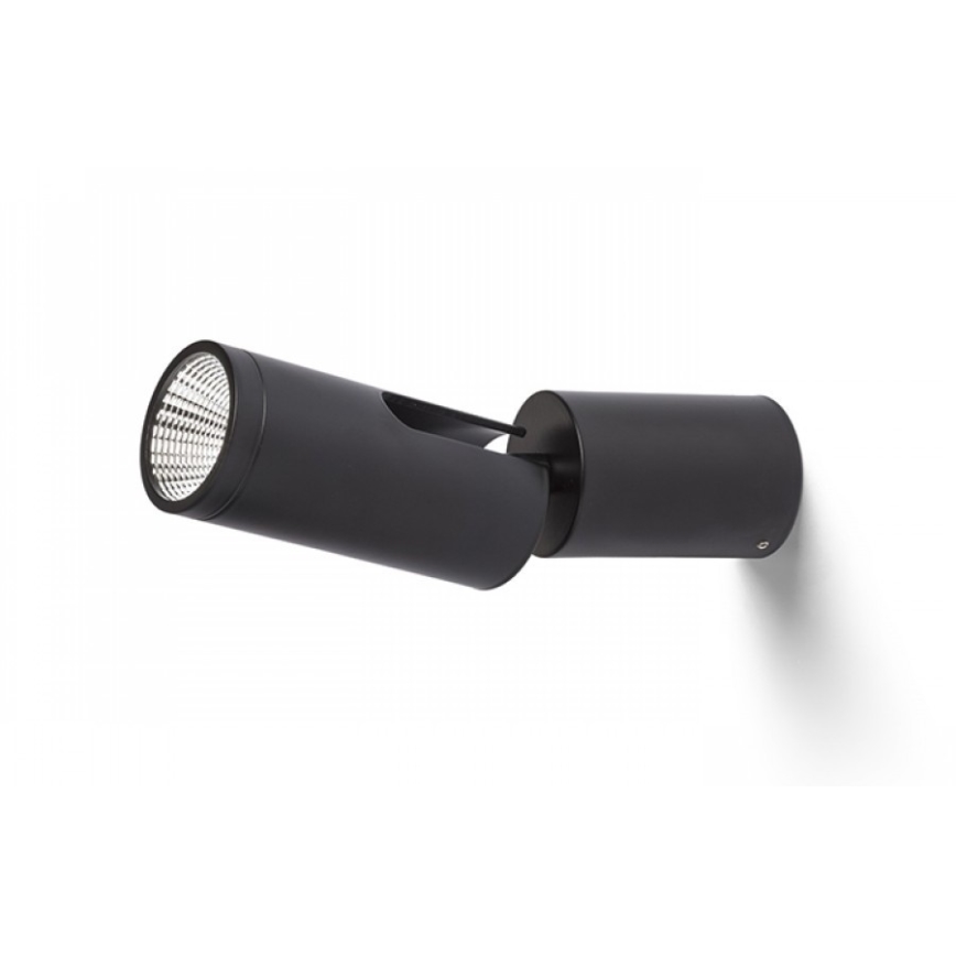 RED - Design Rendl - R12497 - LED-kohdevalo BOGARD LED/5W/230V musta