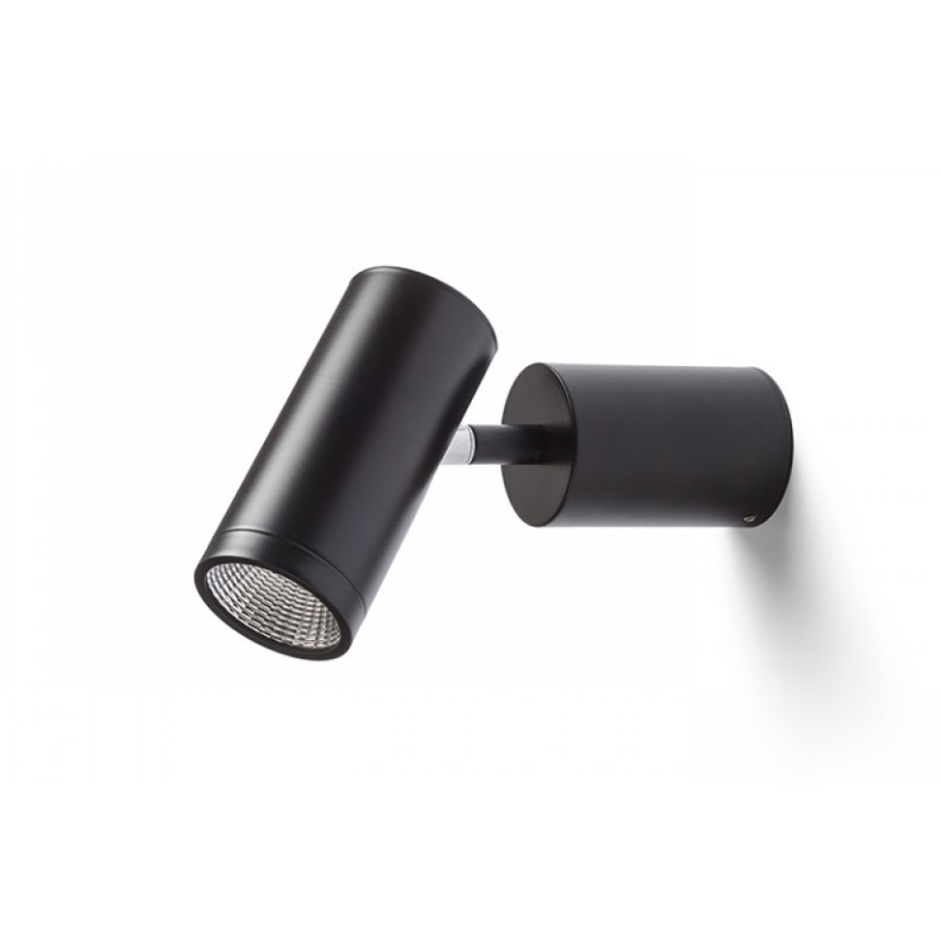 RED - Design Rendl - R12497 - LED-kohdevalo BOGARD LED/5W/230V musta